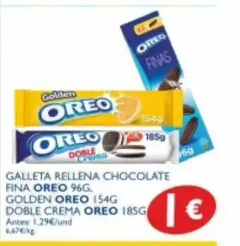 Supermercados La Despensa Oreo Galleta Rellena Chocolate Fina 96g Golden Oreo 154g Doble Crema Oreo 185g oferta