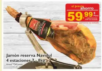 Supermercados La Despensa Jamón reserva Navidul 4 estaciones 7-8kg oferta