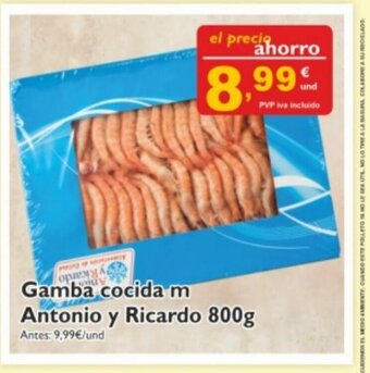 Supermercados La Despensa Gamba cocida m Antonio y Ricardo 800 g oferta