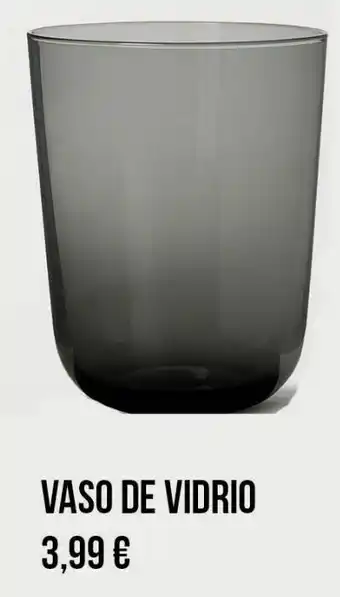 Vaso de vidrio