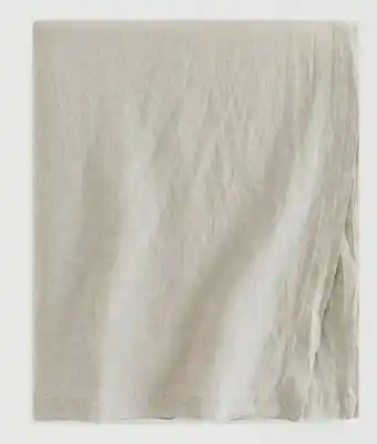Mantel de lino lavado