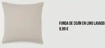 La Sierra Funda de cojín en lino lavado oferta