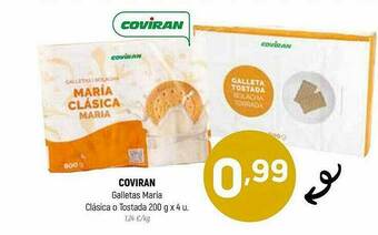 Coviran Coviran Galletas Maria Clásica O Tostada oferta