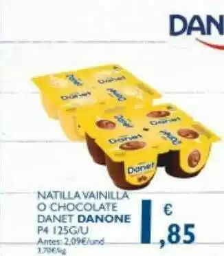 Supermercados La Despensa Natilla Vainilla O Chocolate Danet Danone oferta