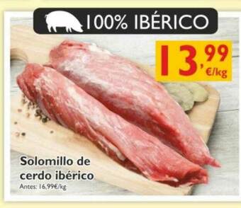 Supermercados La Despensa Solomillo De Cerdo Ibérico oferta