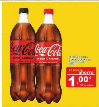 Supermercados La Despensa Refresco Cola Coca Cola oferta