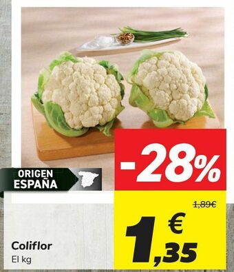 Carrefour Coliflor oferta