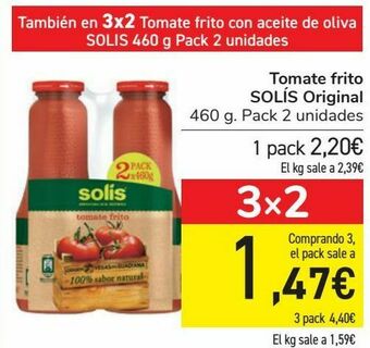 Carrefour Tomate frito solís original oferta