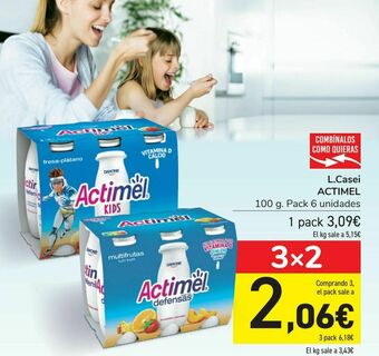 Carrefour L.casei actimel oferta