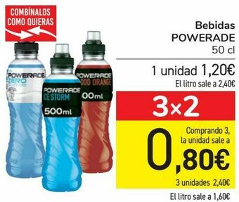 Carrefour Bebida powerade oferta