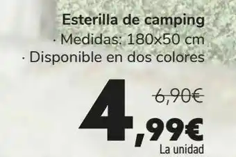 Carrefour Esterilla de camping oferta