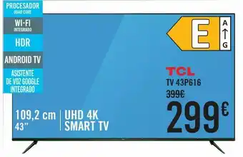 Carrefour Tcl tv 43p616 oferta