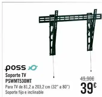 Carrefour Poss soporte tv pswmt530mt oferta