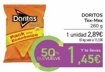 Carrefour Doritos tex-mex oferta