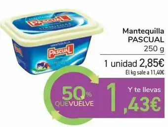 Carrefour Mantequilla pascual oferta