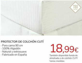 Carrefour Protector de colchón cutí oferta