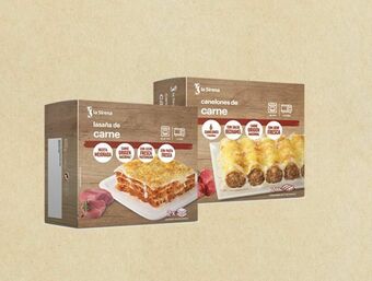 La Sirena Canelones de carne con bechamel o lasaña de carne oferta