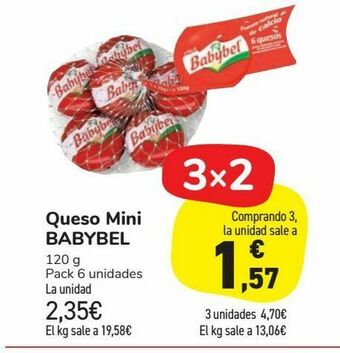 Carrefour Market Queso mini babybel oferta