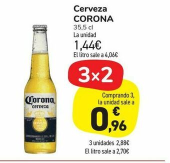 Carrefour Market Cerveza corona oferta