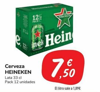 Carrefour Market Cerveza heineken oferta