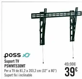 Lindt Poss soporte tv pswmt530mt oferta