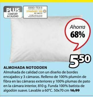 JYSK Almohada oferta