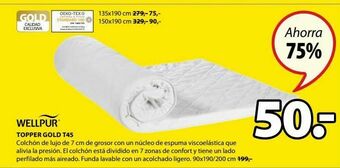 JYSK Colchones wellpur oferta