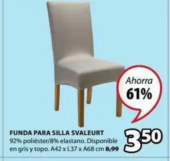 JYSK Funda de silla oferta