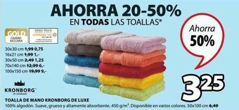 JYSK Toallas oferta