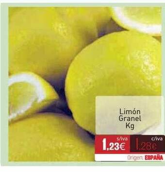 Cuevas Cash Limón Granel oferta