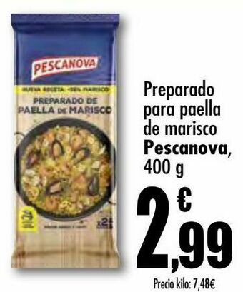 Unide Supermercados Preparado para paella de marisco pescanova oferta