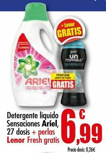 Unide Supermercados Detergente líquido sensaciones ariel oferta