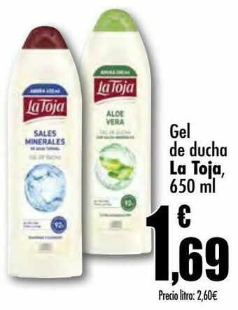 Unide Supermercados Gel de ducha la toja oferta