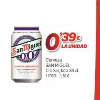 Alsara Supermercados Cerveza San Miguel 0.0 Sin oferta