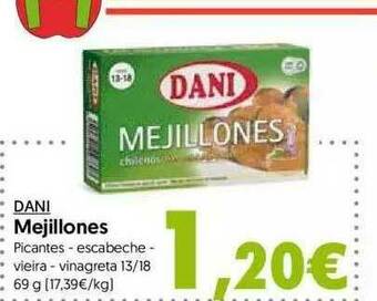 Hiper Usera Dani Mejillones oferta