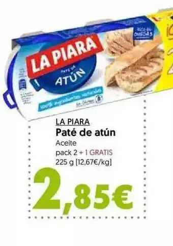 Hiper Usera Paté De Atún oferta