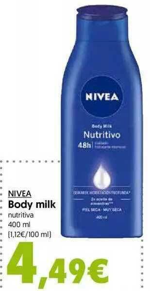 Hiper Usera Nivea Body Milk oferta