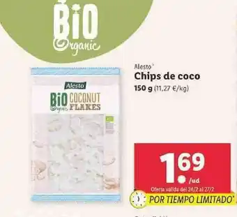 Lidl Chips De Coco oferta