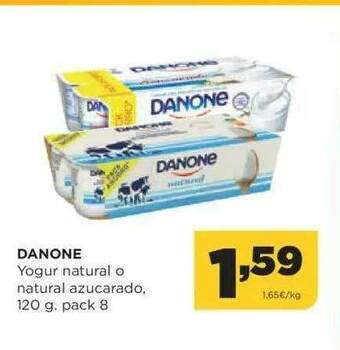 Alimerka Danone Yogur Natural O Natural Azucarado oferta