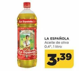 Alimerka La Española Aceite De Oliva 0.4° oferta