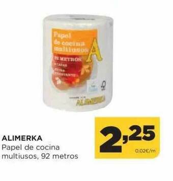 Alimerka Alimerka Papel De Cocina Multiusos oferta
