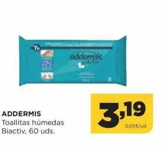 Alimerka Addermis Toallitas Húmedas Biactiv oferta