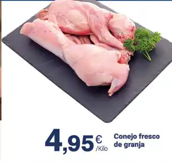 Supermercados Plaza Conejo Fresco de granja oferta