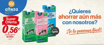 Supermercados Plaza Alteza Leche gama oferta