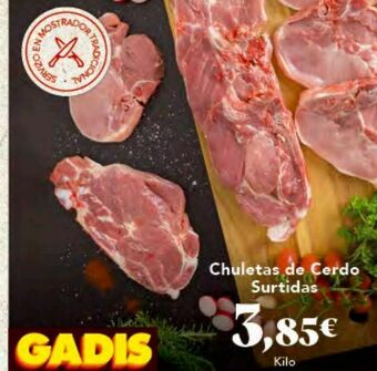 Gadis Chuletas de cerdo oferta