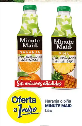 Supermercados Plaza Minute o piña oferta