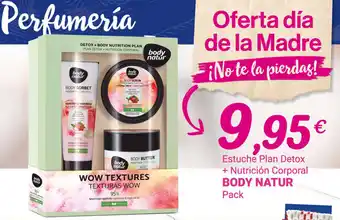 Supermercados Plaza Body Natur oferta
