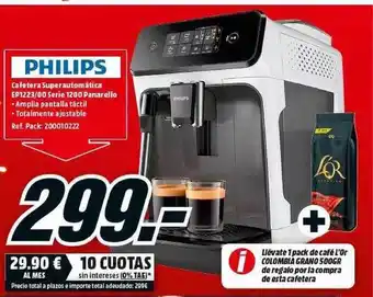 MediaMarkt Philips Cafetera Superautomática oferta