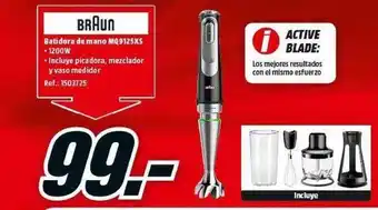 MediaMarkt Braun Batidora De Mano Mq9125x5 oferta