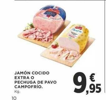 Supercor Jamón Cocido Extra O Pechuga De Pavo Campofrio oferta